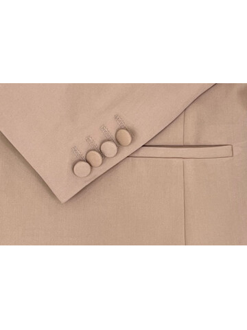 SUIT SARTORIA LIGHT BROWN DOUBLE BREASTED SUIT 2773