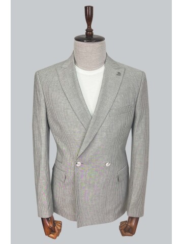 SUIT SARTORIA GREY LINEN JACKET 4453