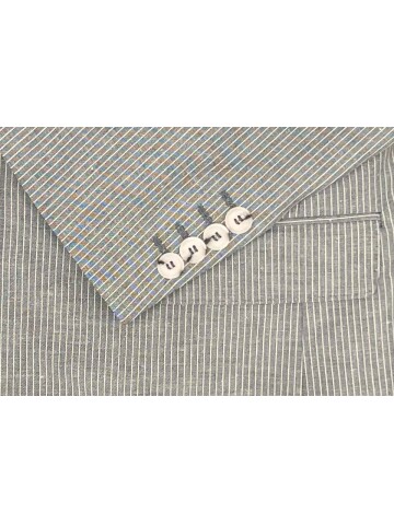 SUIT SARTORIA BLUE LINEN JACKET 4453