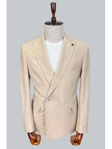 SUIT SARTORIA BEIGE LINEN JACKET 4453