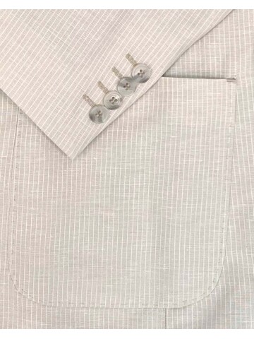 SUIT SARTORIA BEIGE LINEN JACKET 4455