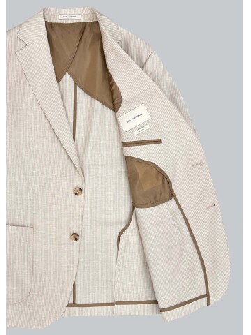 SUIT SARTORIA BEIGE LINEN JACKET 4455