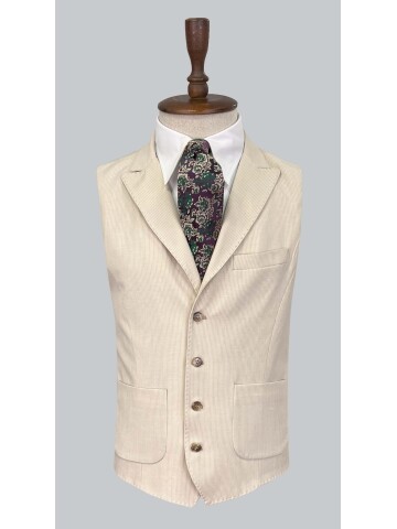 SUIT SARTORIA BEIGE LINEN SUIT 2675