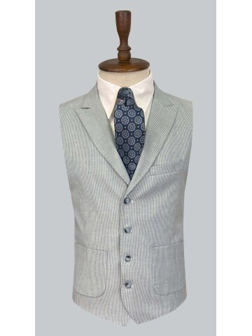 SUIT SARTORIA LIGHT BLUE LINEN SUIT 2675