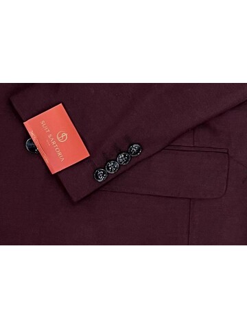 SUIT SARTORIA CLARET RED JACKET 4533