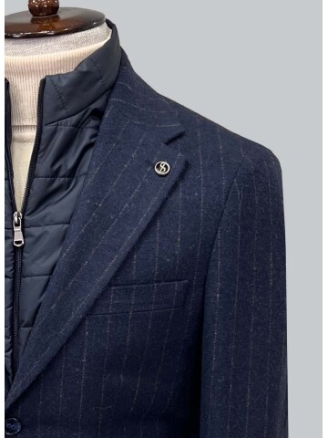 SUIT SARTORIA NAVY BLUE JACKET 4510