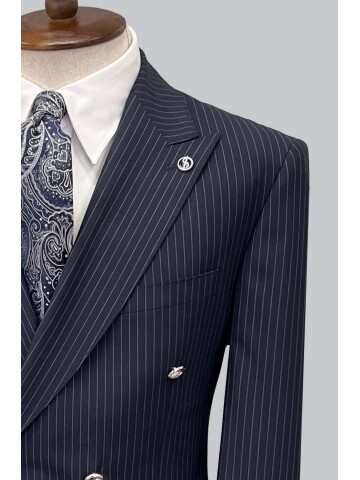 SUIT SARTORIA NAVY BLUE SUIT 2569