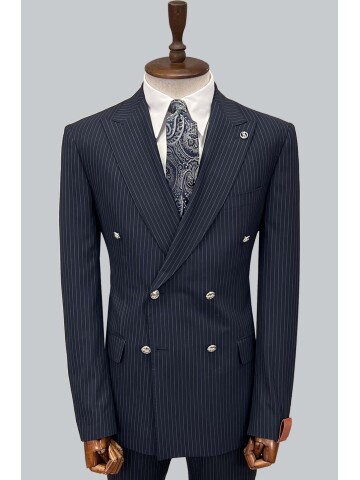SUIT SARTORIA NAVY BLUE SUIT 2569