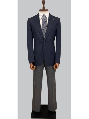 SUIT SARTORIA NAVY BLUE SUIT 2428