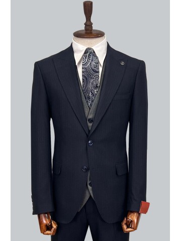 SUIT SARTORIA NAVY BLUE SUIT 2489