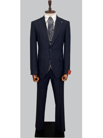 SUIT SARTORIA NAVY BLUE SUIT 2489