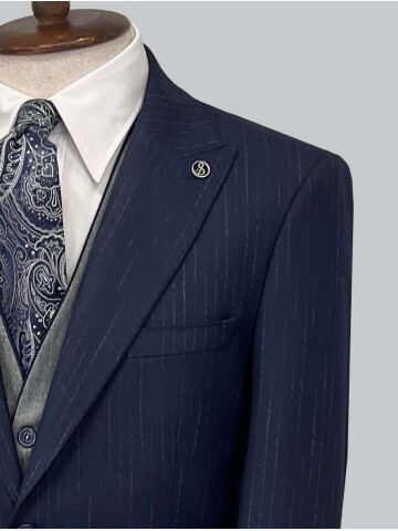 SUIT SARTORIA NAVY BLUE SUIT 2489