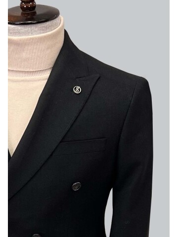 SUIT SARTORIA BLACK JACKET 4533