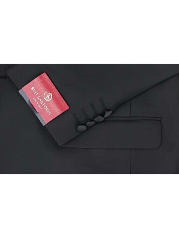 SUIT SARTORIA BLACK TUXEDO 5062