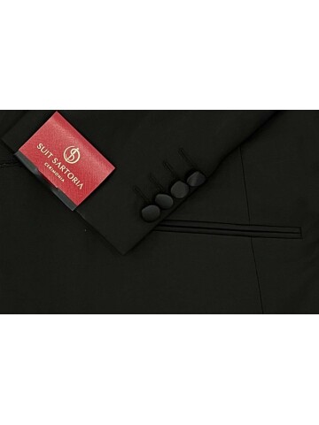 SUIT SARTORIA BLACK TUXEDO 5583
