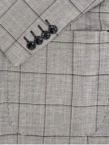 SUIT SARTORIA BLACK LINEN SUIT 2616