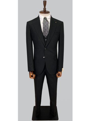 SUIT SARTORIA BLACK SUIT 2610