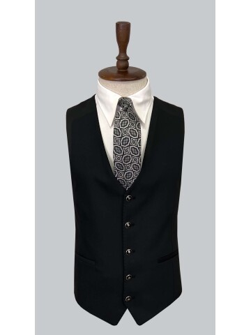 SUIT SARTORIA BLACK SUIT 2610