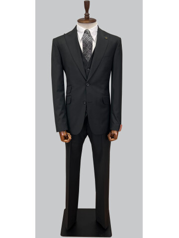 SUIT SARTORIA BLACK SUIT 2523