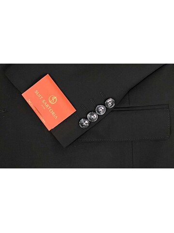 SUIT SARTORIA BLACK SUIT 2581
