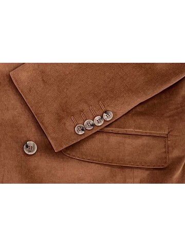 SUIT SARTORIA BROWN DOUBLE BREASTED SUIT 2499