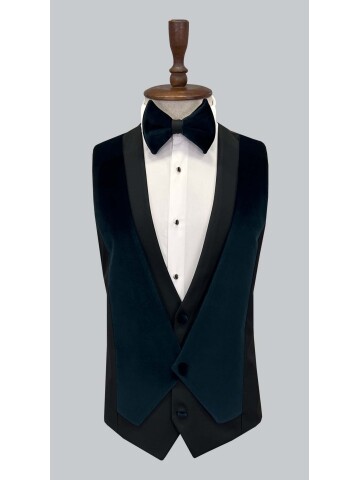 SUIT SARTORIA GREEN VELVET TUXEDO 5580