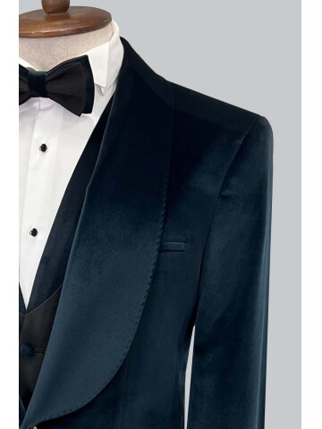 SUIT SARTORIA YEŞİL KADİFE DAMATLIK 5581