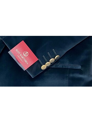 SUIT SARTORIA YEŞİL KADİFE DAMATLIK 5581