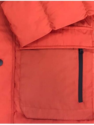 TURUNCU KAPİŞONLU MONT 8092