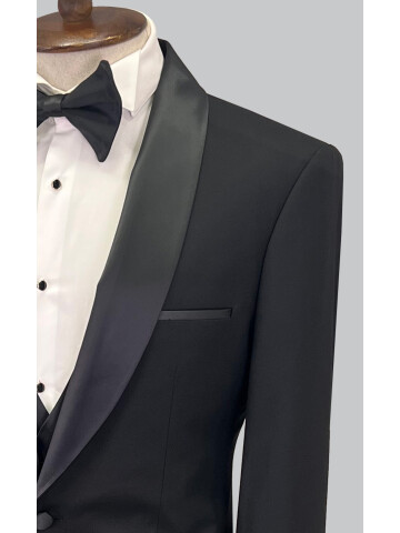 SUIT SARTORIA BLACK TUXEDO 5397