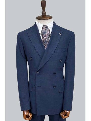 SUIT SARTORIA LIGHT BLUE DOUBLE BREASTED SUIT 2001/16