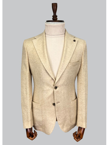 SUIT SARTORIA BEIGE JACKET 4566