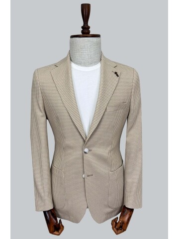 SUIT SARTORIA BEIGE LINEN JACKET 4621