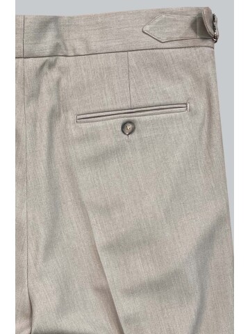 SUIT SARTORIA BEIGE DOUBLE PLEAT PANTS 1150