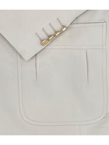 SUIT SARTORIA BEIGE DOUBLE BREASTED SUIT 2802