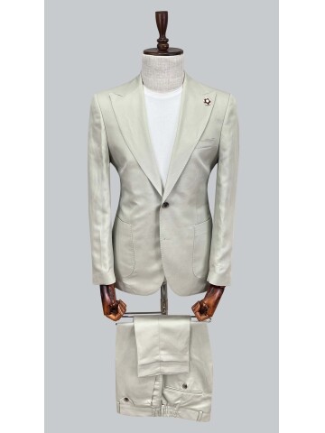 SUIT SARTORIA BEJ KETEN TAKIM ELBİSE 2830