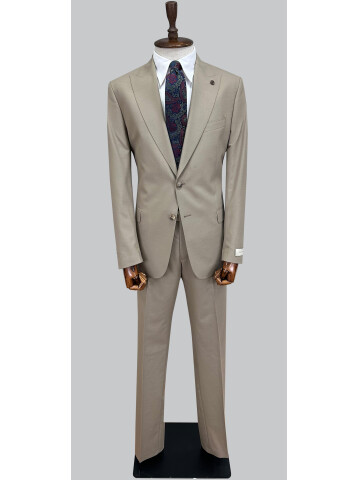 SUIT SARTORIA BEIGE WOOL SUIT 2000/37