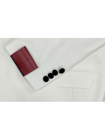 SUIT SARTORIA BIG SIZE WHITE TUXEDO 5539