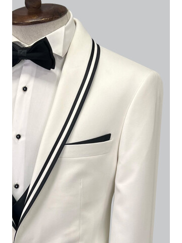 SUIT SARTORIA WHITE TUXEDO 5617