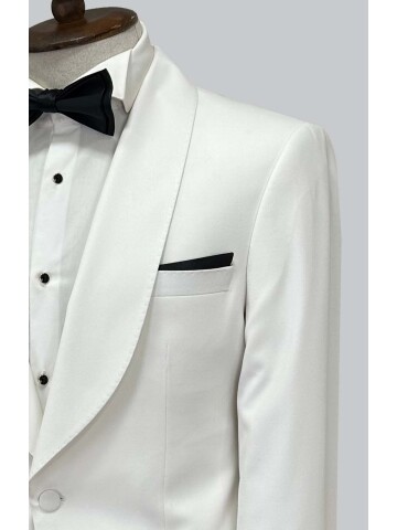 SUIT SARTORIA WHITE TUXEDO 5695