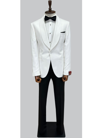 SUIT SARTORIA WHITE TUXEDO 5695