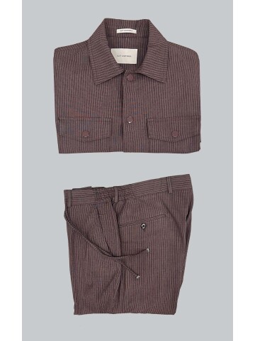 SUIT SARTORIA BROWN SPORT SUIT 2787