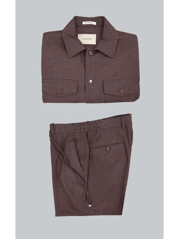 SUIT SARTORIA BROWN SPORT SUIT 2787