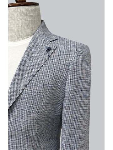 SUIT SARTORIA MAVİ KETEN CEKET 4620