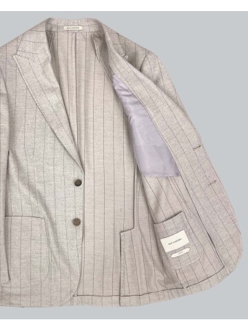 SUIT SARTORIA ÇİZGİLİ BEJ CEKET 4565