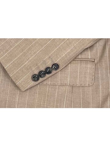 SUIT SARTORIA BROWN DOUBLE BREASTED SUIT 2894