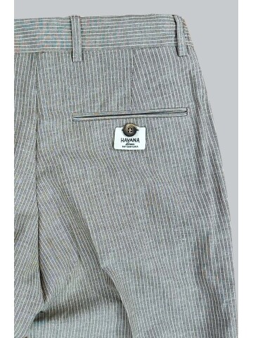 SUIT SARTORIA STRIPED LINEN TROUSERS 1170