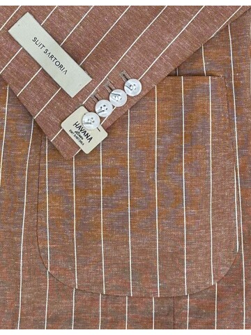 SUIT SARTORIA ÇİZGİLİ KETEN CEKET 4599