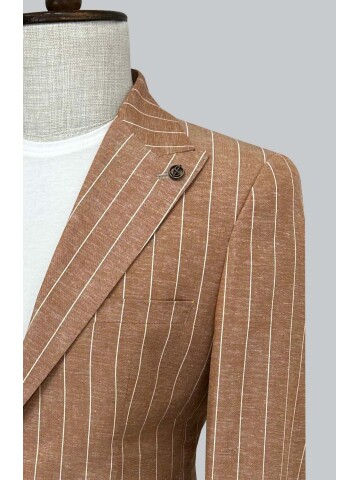 SUIT SARTORIA STRIPED LINEN SUIT 2000/72