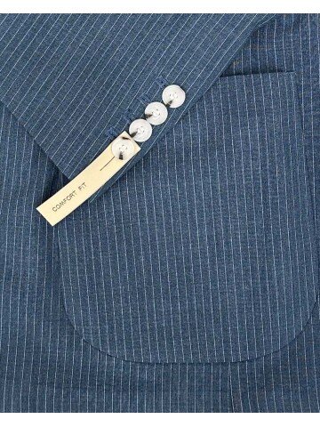 SUIT SARTORIA STRIPED BLUE SPORTS SUIT 2001/30